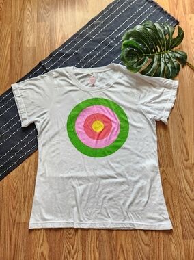 Natural Life Bullseye Short Sleeve Tee White Size XXXL